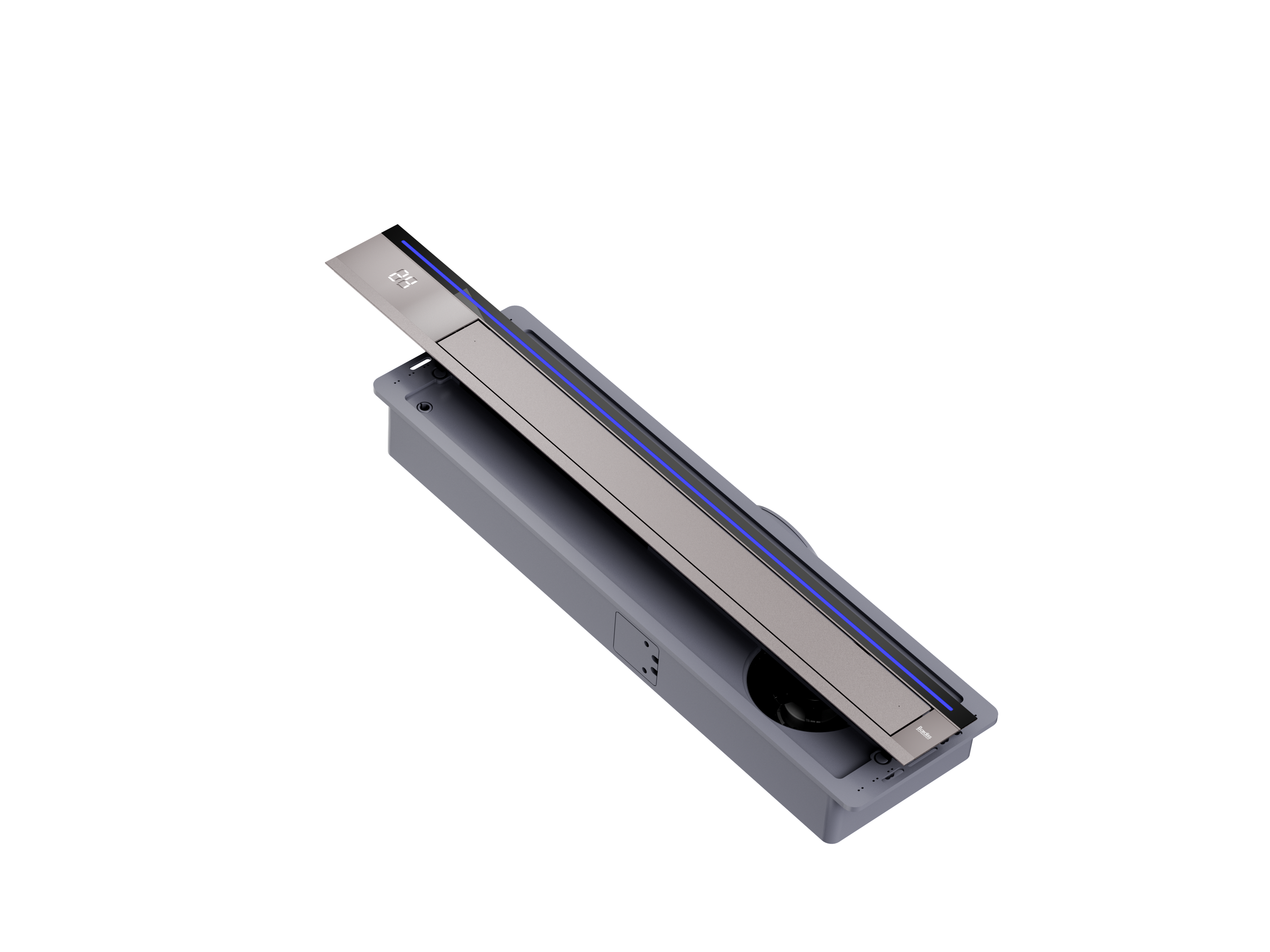 集成吊頂多功能電器BDS-QQD·1090WJ-HB-FHA-VC-D （100x900無極.橫擺風暖+換氣+吹風+語效果圖