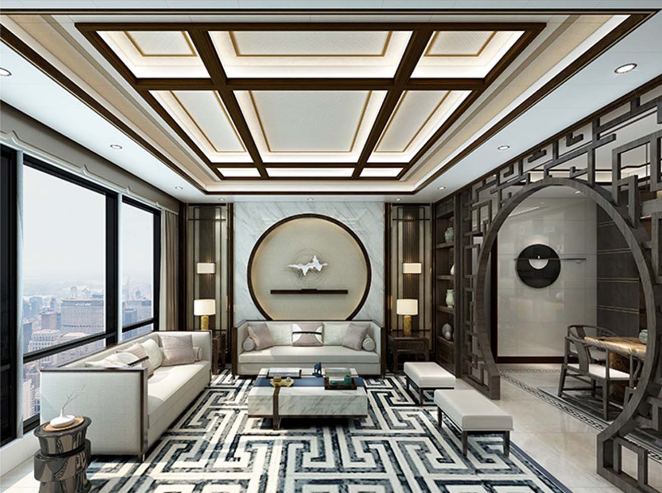 集成吊頂廠家巴迪斯新中式吊頂 集成吊頂廠家巴迪斯新中式吊頂