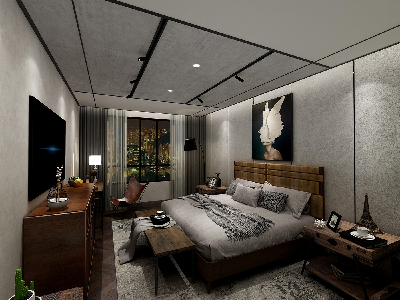 集成墻面與吊頂品牌巴迪斯工業風效果圖 集成墻面與吊頂品牌巴迪斯工業風效果圖